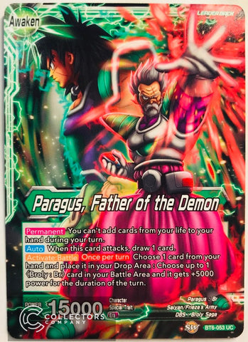 BT6-053 - Paragus, Father of the Demon - Leader - Uncommon