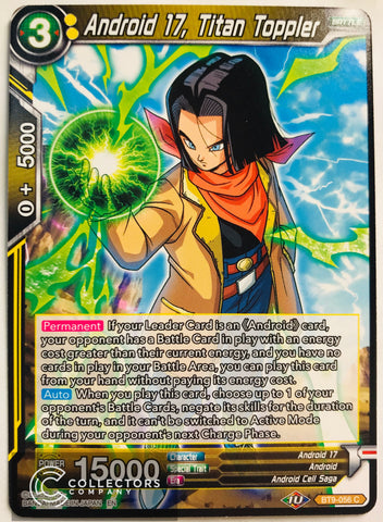 BT9-056 - Android 17, Titan Toppler - Common