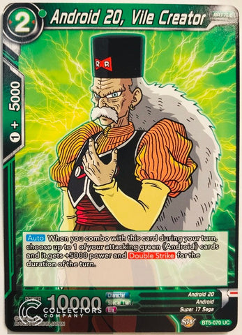 BT5-070 - Android 20, Vile Creator - Uncommon