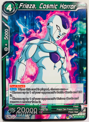 BT10-072 - Frieza, Cosmic Horror - Uncommon