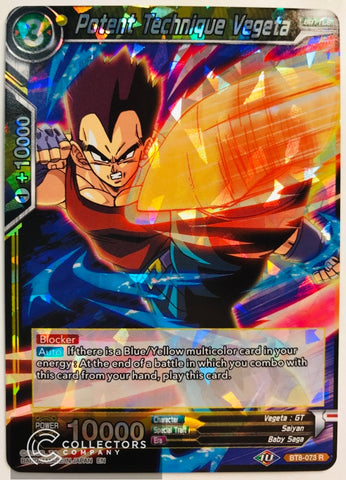 BT8-073 - Potent Technique Vegeta - Rare