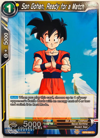 BT6-084 - Son Gohan, Ready for a Match - Common