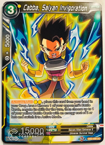 DB2-099 - Cabba, Saiyan Invigoration - Uncommon