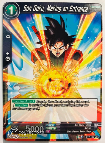 BT7-100 - Son Goku, Making an Entrance - Uncommon