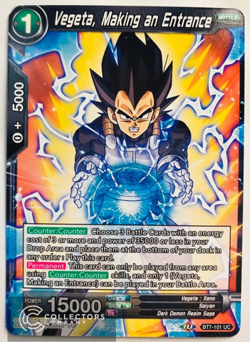BT7-101 - Vegeta, Making an Entrance - Uncommon