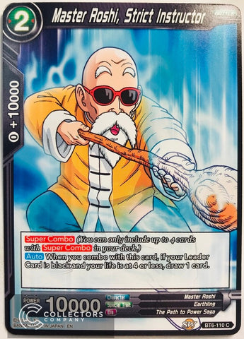 BT6-110 - Master Roshi, Strict Instructor - Common