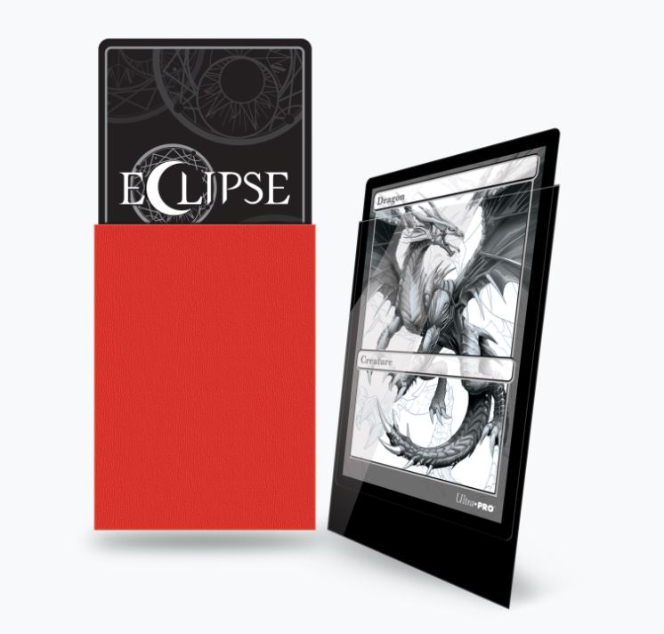 Ultra PRO - ECLIPSE GLOSS Standard Sleeves 100ct - Apple Red ...