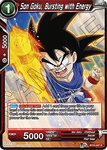 BT10-007 - Son Goku, Bursting with Energy - Rare FOIL - 2ND EDITION