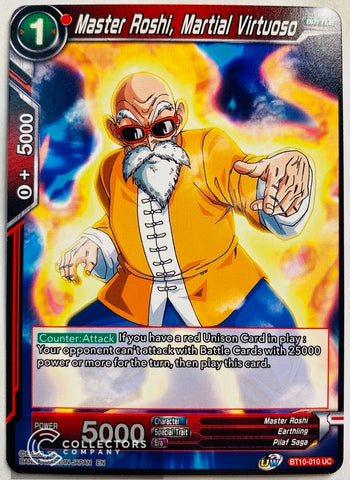 BT10-010 - Master Roshi, Martial Virtuoso - Uncommon