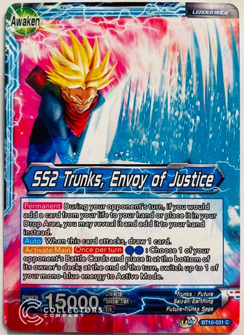 BT10-031 - SS2 Trunks, Envoy of Justice - Leader - Common