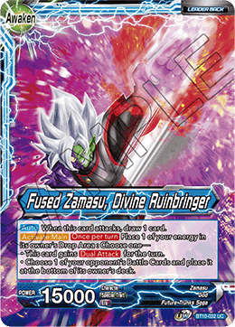 BT10-032 - Fused Zamasu, Divine Ruinbringer - Leader - Uncommon FOIL - 2ND EDITION