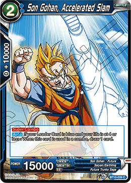 BT10-039 - Son Gohan, Accelerated Slam - Common FOIL - 2ND EDITION