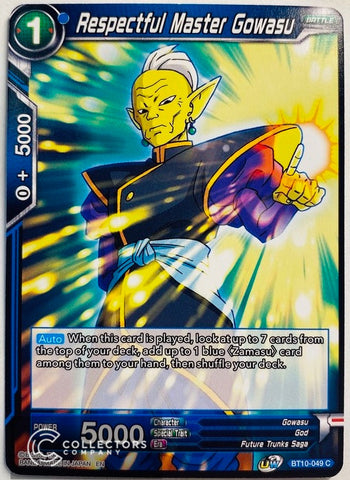 BT10-049 - Respectful Master Gowasu - Common