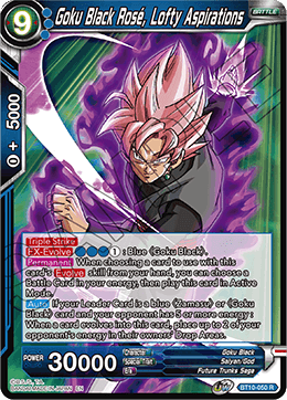 BT10-050 - Goku Black Rose, Lofty Aspirations - Rare - 2ND EDITION