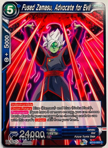 BT10-053 - Fused Zamasu, Advocate for Evil - Common