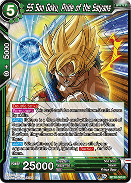 BT10-065 - SS Son Goku, Pride of the Saiyans - Rare - 2ND EDITION