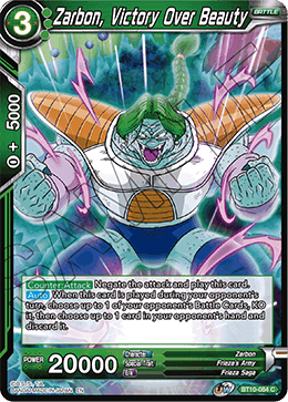 BT10-084 - Zarbon, Victory Over Beauty - Common FOIL - 2ND EDITION