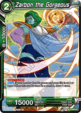 BT10-085 - Zarbon the Gorgeous - Uncommon FOIL - 2ND EDITION