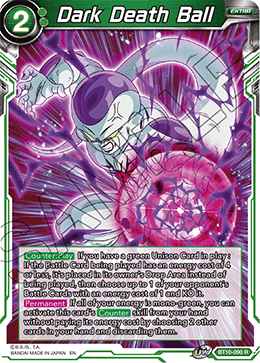 BT10-090 - Dark Death Ball - Rare - 2ND EDITION