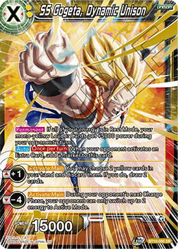 BT10-095 - SS Gogeta, Dynamic Unison - Super Rare - 2ND EDITION