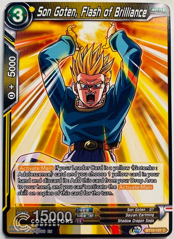 BT10-101 - Son Goten, Flash of Brilliance - Common