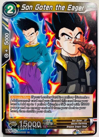 BT10-102 - Son Goten the Eager - Uncommon