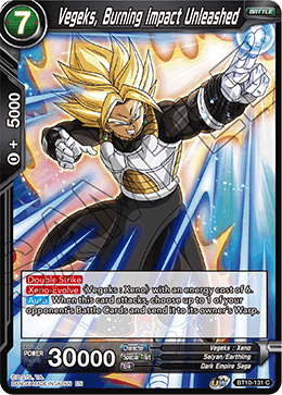 BT10-131 - Vegeks, Burning Impact Unleashed - Common FOIL - 2ND EDITION