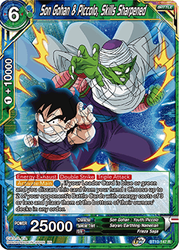 BT10-147 - Son Gohan & Piccolo, Skills Sharpened - Rare - 2ND EDITION