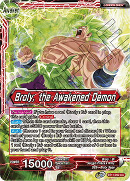 BT11-002 - Broly, the Awakened Demon - Leader - Uncommon