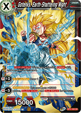 BT11-003 - Gotenks, Earth-Shattering Might - Super Rare - 2ND EDITION