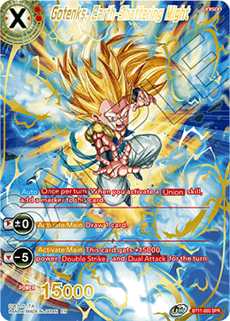 BT11-003 - Gotenks, Earth-Shattering Might - Special Rare - 2ND EDITION