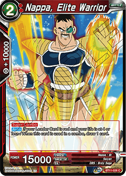 BT11-026 - Nappa, Elite Warrior - Common FOIL