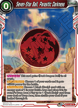 BT11-027 - Seven-Star Ball, Parasitic Darkness - Common