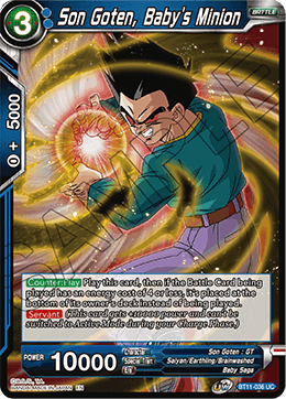 BT11-036 - Son Goten, Baby's Minion - Uncommon FOIL - 2ND EDITION