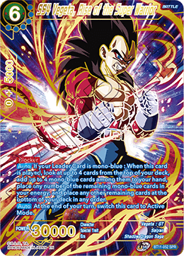 BT11-052 - SS4 Vegeta, Rise of the Super Warrior - Special Rare - 2ND EDITION