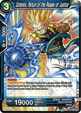 BT11-056 - Gotenks, Return of the Reaper of Justice - Uncommon