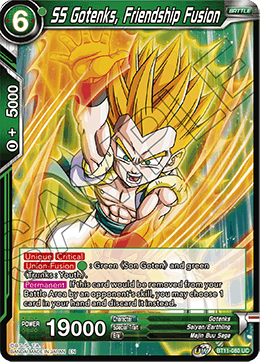 BT11-080 - SS Gotenks, Friendship Fusion - Uncommon FOIL - 2ND EDITION