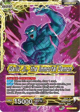 BT11-092 - Garlic Jr., the Immortal Demon - Leader - Common