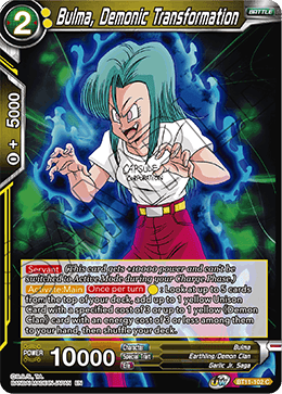 BT11-102 - Bulma, Demonic Transformation - Common FOIL - 2ND EDITION