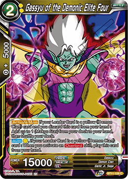 BT11-106	- Gassyu of the Demonic Elite Four - Common