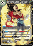 BT11-124 - SS4 Vegeta, Supreme Saiyan Power - Super Rare - 2ND EDITION