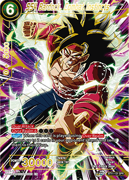 BT11-131 - SS4 Bardock, Combat Instincts - Special Rare - 2ND EDITION