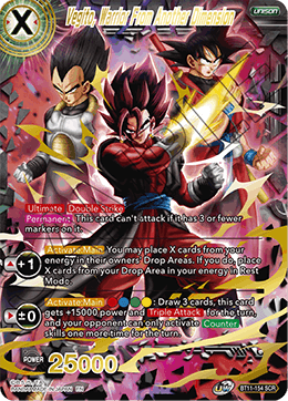 BT11-154 - Vegito, Warrior From Another Dimension - Secret Rare - 2ND EDITION