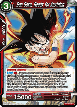 BT12-006 - Son Goku, Ready for Anything - Common