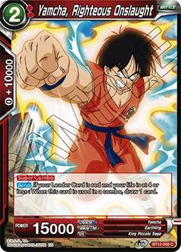 BT12-008 - Yamcha, Righteous Onslaught - Common