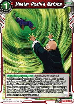 BT12-024 - Master Roshi's Mafuba - Rare