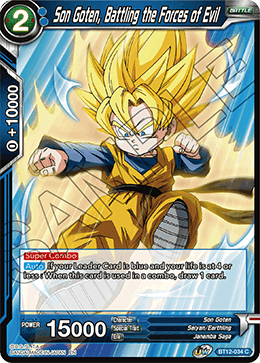 BT12-034 - Son Goten, Battling the Forces of Evil - Common