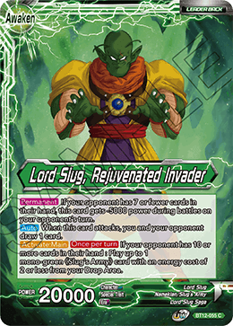 BT12-055 - Lord Slug, Rejuvenated Invader - Leader - Common FOIL