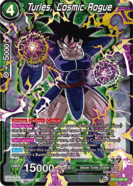 BT12-068 - Turles, Cosmic Rogue - Super Rare