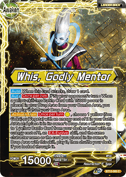 BT12-085 - Whis, Godly Mentor - Leader - Common FOIL